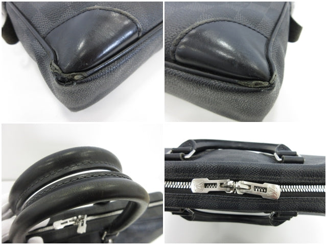 ルイ ヴィトン LOUIS VUITTON ブリーフケース ビジネスバッグ ダミエ グラフィット ポルト ドキュマン ヴォワヤージュ  N41125 LV ロゴ ハンドバッグ 鞄 【中古】【送料無料】 bk9978