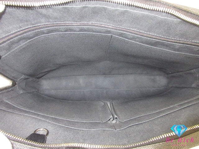 ルイ ヴィトン LOUIS VUITTON ブリーフケース ビジネスバッグ ダミエ グラフィット ポルト ドキュマン ヴォワヤージュ  N41125 LV ロゴ ハンドバッグ 鞄 【中古】【送料無料】 bk9978