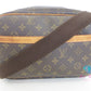 ルイ ヴィトン LOUIS VUITTON ショルダーバッグ モノグラム リポーター PM M45254 ブラウン 茶 PVC レザー LV ロゴ カメラバッグ クロスボディ 斜め掛け 鞄  【中古】【送料無料】 bk9988