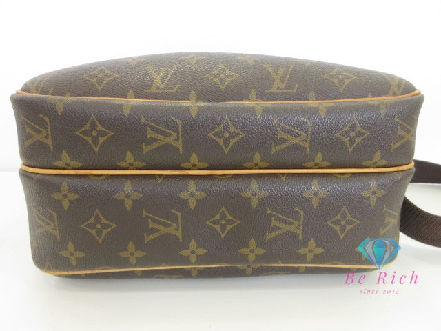 ルイ ヴィトン LOUIS VUITTON ショルダーバッグ モノグラム リポーター PM M45254 ブラウン 茶 PVC レザー LV ロゴ カメラバッグ クロスボディ 斜め掛け 鞄  【中古】【送料無料】 bk9988