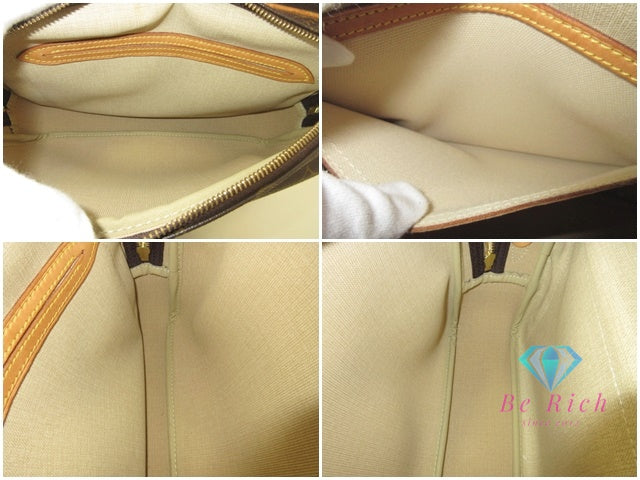 ルイ ヴィトン LOUIS VUITTON ショルダーバッグ モノグラム リポーター PM M45254 ブラウン 茶 PVC レザー LV ロゴ カメラバッグ クロスボディ 斜め掛け 鞄  【中古】【送料無料】 bk9988