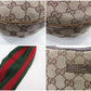 グッチ GUCCI ショルダーバッグ 122790 GG ベージュ 茶 キャンバス レザー ロゴ ホーボー クロズボディ 鞄  【中古】【送料無料】 bk9994