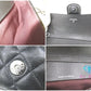 シャネル CHANEL マトラッセ アイウェアケース ショルダーポーチ AP2044 キャビアスキン レザー 黒 ブラック ココマーク CC ロゴ ショルダーバッグ ポシェット  【中古】【送料無料】 bk9997