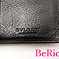 ブルガリ BVLGARI メンズ 二つ折り 長財布 黒 ブラック レザー ロゴ 財布 ロング ウォレット 【中古】【送料無料】 bs2534