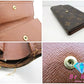 ルイ ヴィトン LOUIS VUITTON 三つ折り財布 モノグラム ポルト トレゾール エテュイ パピエ M61202 LV ロゴ 中財布 ミディアム ウォレット【中古】【送料無料】bs3574