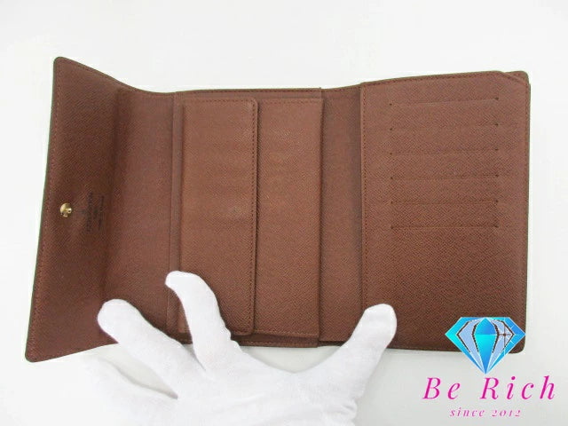 モノグラム ポルト トレゾール エテュイ パピエ 三つ折り 財布 ルイヴィトン ルイヴィトン 財布 三つ折り財布 ポルトトレゾール・エテュイ・パピエ