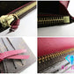 ルイ ヴィトン LOUIS VUITTON 長財布 モノグラム ポルト フォイユ エミリー M60697 フューシャ ロゴ 二つ折り財布 ロング ウォレット  【中古】【送料無料】 bs3620