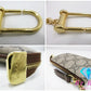 美品 グッチ GUCCI キーリング付 コインケース 小銭入れ 447964 GG スプリーム ロゴ キーケース コンパクト ウォレット GGプラス ほぼ 未使用品  【中古】【送料無料】 bs3650