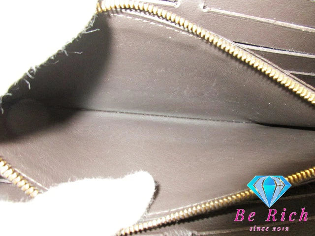 ルイ ヴィトン LOUIS VUITTON ポルト フォイユ カプシーヌ M61249 ガレ グレージュ トリヨン レザー LV ロゴ 長財布 二つ折り財布 ロング ウォレット  【中古】【送料無料】 bs3657