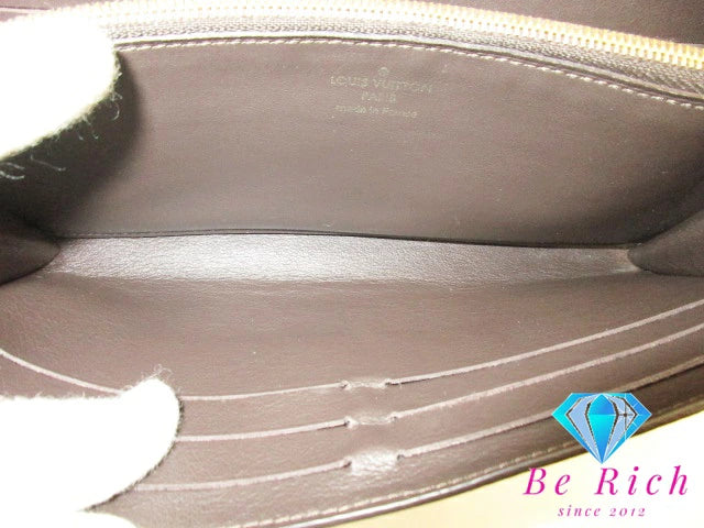 ルイ ヴィトン LOUIS VUITTON ポルト フォイユ カプシーヌ M61249 ガレ グレージュ トリヨン レザー LV ロゴ 長財布 二つ折り財布 ロング ウォレット  【中古】【送料無料】 bs3657