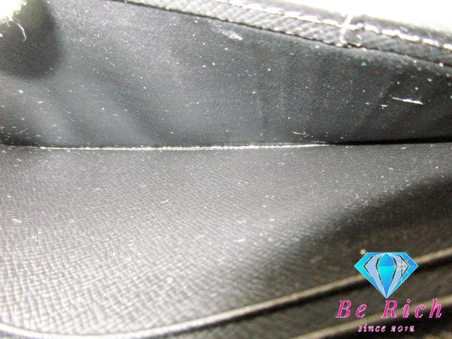ルイ ヴィトン LOUIS VUITTON メンズ 長財布 エピ ポルト フォイユ ブラザ M66542 LV ロゴ 二つ折り財布 ロング ウォレット  【中古】【送料無料】 bs3685