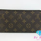 ルイ ヴィトン LOUIS VUITTON 長財布 モノグラム フルリ ポルト フォイユ アンソリット M60228 ヴェール LV ロゴ 二つ折り財布 ロング ウォレット 【中古】【送料無料】bs3696