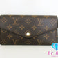 ルイ ヴィトン LOUIS VUITTON 二つ折り財布 長財布 モノグラム ポルトフォイユ サラ M62234 フューシャ LV ロゴ ロング ウォレット 【中古】【送料無料】 bs3697