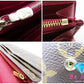 ルイ ヴィトン LOUIS VUITTON 二つ折り財布 長財布 モノグラム ポルトフォイユ サラ M62234 フューシャ LV ロゴ ロング ウォレット 【中古】【送料無料】 bs3697