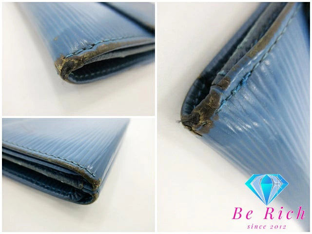 ルイヴィトン エピ ポルト モネ クレディ ブルー 旧サラ 青 ルイヴィトン エピ ポルト モネ クレディ ブルー 旧サラ 青 LOUIS