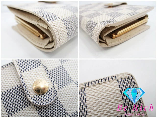 ルイ ヴィトン LOUIS VUITTON ダミエ アズール ポルトフォイユ