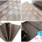 ルイ ヴィトン LOUIS VUITTON 二つ折り財布 長財布 ダミエ ポルト フォイユ サラ N61734 エベヌ 茶 ブラウン LV ロゴ ロング ウォレット 【中古】【送料無料】 bs3736