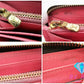 ルイ ヴィトン LOUIS VUITTON 二つ折り財布 長財布 モノグラム イリュストレ ジッピー ウォレット M60291 ローズ 茶 ブラウン LV ロゴ ラウンド ファスナー ロング  【中古】【送料無料】 bs3739