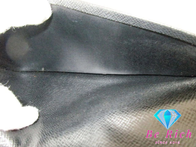 ルイ ヴィトン LOUIS VUITTON メンズ 長財布 エピ ポルト フォイユ ブラザ M66542 LV ロゴ 二つ折り財布 ロング ウォレット  【中古】【送料無料】 bs3770