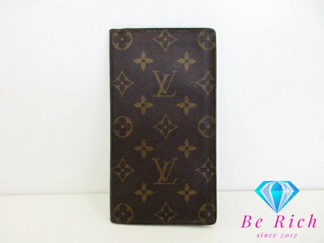 ルイ ヴィトン LOUIS VUITTON 長財布 札入れ モノグラム ポルト カルト クレディ 円 M60825 LV ロゴ 小銭入れなし 二つ折り財布 ロング ウォレット 【中古】【送料無料】 bs3775