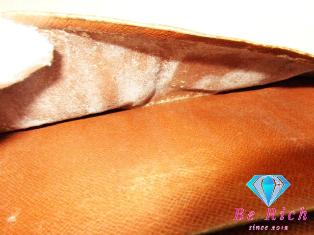 ルイ ヴィトン LOUIS VUITTON 長財布 札入れ モノグラム ポルト カルト クレディ 円 M60825 LV ロゴ 小銭入れなし 二つ折り財布 ロング ウォレット 【中古】【送料無料】 bs3775