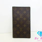 ルイ ヴィトン LOUIS VUITTON 長財布 札入れ モノグラム ポルト シェキエ カルト クレディ M62225 LV ロゴ 二つ折り財布 ロング ウォレット 【中古】【送料無料】 bs3776