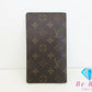 ルイ ヴィトン LOUIS VUITTON 長財布 札入れ モノグラム ポルト シェキエ カルト クレディ M62225 LV ロゴ 二つ折り財布 ロング ウォレット 【中古】【送料無料】 bs3776