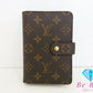ルイ ヴィトン LOUIS VUITTON モノグラム ポルト パピエ ジップ M61207 LV ロゴ 二つ折り財布 中財布 ミディアム ウォレット 【中古】【送料無料】 bs3842
