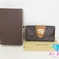 ルイ ヴィトン LOUIS VUITTON 二つ折り財布 長財布 モノグラム ポルトフォイユ ボエシ M63220 茶 ブラウン PVC レザー LV ロゴ ロング ウォレット 【中古】【送料無料】 bs3857