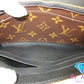 ルイ ヴィトン LOUIS VUITTON 財布 二つ折り 長財布 モノグラム ポルト フォイユ パラス M58415 ノワール ブラック ブラウン 茶 PVC レザー 【中古】【送料無料】 bs3874