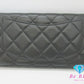美品 シャネル CHANEL マトラッセ 二つ折り財布 長財布 A31509 タイムレス クラシック ブラック 黒 ラムスキン レザー ココマーク CC ロゴ ロング ウォレット 【中古】【送料無料】  bs3896