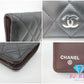 美品 シャネル CHANEL マトラッセ 二つ折り財布 長財布 A31509 タイムレス クラシック ブラック 黒 ラムスキン レザー ココマーク CC ロゴ ロング ウォレット 【中古】【送料無料】  bs3896