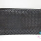 ボッテガヴェネタ BOTTEGA VENETA  L字 ファスナー 長財布 114076 イントレチャート レザー ブラック 黒 ロング ウォレット  【中古】【送料無料】bs3904