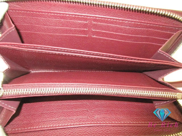 美品 ルイ ヴィトン LOUIS VUITTON ラウンド ファスナー 長財布 ロックミー ジッピー ウォレット M67540 ローズ ソワ クオーツ ピンク ベージュ レザー LV ロゴ 二つ折り財布 ロング バイカラー 【中古】【送料無料】 bs3919