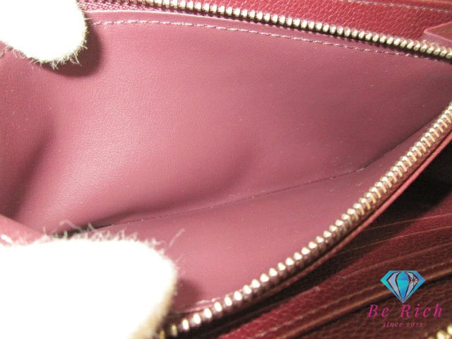 美品 ルイ ヴィトン LOUIS VUITTON ラウンド ファスナー 長財布 ロックミー ジッピー ウォレット M67540 ローズ ソワ クオーツ ピンク ベージュ レザー LV ロゴ 二つ折り財布 ロング バイカラー 【中古】【送料無料】 bs3919