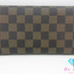 ルイ ヴィトン LOUIS VUITTON 三つ折り 長財布 ダミエ ポルト トレゾール インターナショナル N61215 エベヌ ロゴ 二つ折り財布 ロング ウォレット  【中古】【送料無料】 bs3922