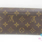 ルイ ヴィトン LOUIS VUITTON 二つ折り財布 長財布 モノグラム ポルトフォイユ サラ M62235 ブラウン 茶 ピンク ローズバレリーヌ LV ロゴ ロング ウォレット 【中古】【送料無料】 bs3924