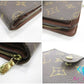 ルイ ヴィトン LOUIS VUITTON モノグラム ポルト パピエ ジップ M61207 LV ロゴ 二つ折り財布 中財布 ミディアム ウォレット 【中古】【送料無料】 bs3932