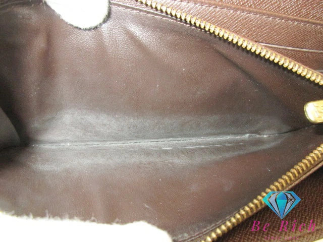 ルイ ヴィトン LOUIS VUITTON 長財布 ダミエ ポルト フォイユ サラ N61734 LV ロゴ 二つ折り財布 ロング ウォレット 【中古】【送料無料】 bs3946