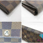 ルイ ヴィトン LOUIS VUITTON 長財布 ダミエ ポルト フォイユ サラ N61734 LV ロゴ 二つ折り財布 ロング ウォレット 【中古】【送料無料】 bs3946