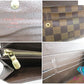 ルイ ヴィトン LOUIS VUITTON 長財布 ダミエ ポルト フォイユ サラ N61734 LV ロゴ 二つ折り財布 ロング ウォレット 【中古】【送料無料】 bs3946