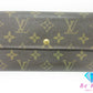ルイ ヴィトン LOUIS VUITTON モノグラム ポシェット ポルト モネ クレディ M61726 LV ロゴ 旧サラ 長財布 二つ折り財布 ロング ウォレット 【中古】【送料無料】 bs3968