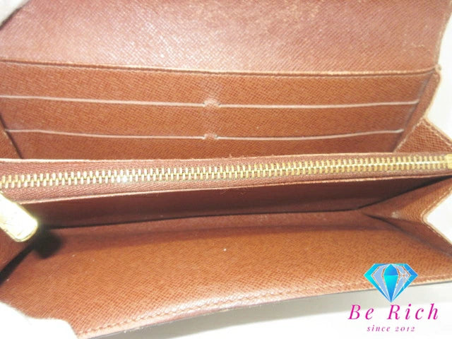 ルイ ヴィトン LOUIS VUITTON モノグラム ポシェット ポルト モネ クレディ M61726 LV ロゴ 旧サラ 長財布 二つ折り財布 ロング ウォレット 【中古】【送料無料】 bs3968