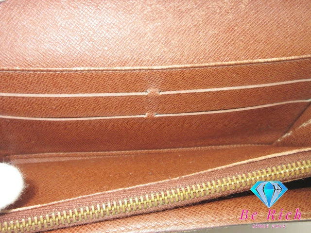 ルイ ヴィトン LOUIS VUITTON モノグラム ポシェット ポルト モネ クレディ M61726 LV ロゴ 旧サラ 長財布 二つ折り財布 ロング ウォレット 【中古】【送料無料】 bs3968