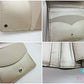 ケイトスペード kate spade 二つ折り 財布 WLRU5595 メタリック ベージュ レザー コンパクト ウォレット  【中古】【送料無料】 bs3970
