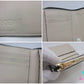 ロエベ LOEWE バーティカル ウォレット 三つ折り 財布 C499S97X07 リピート アナグラム アイボリー ロゴ レザー コンパクト ウォレット 【中古】【送料無料】bs3987
