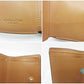 コーチ COACH シグネチャー 三つ折り財布 91806 スモール ウォレット PVC レザー ベージュ アイボリー ロゴ ミニ コンパクト  【中古】【送料無料】 bs4002