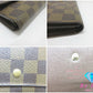 ルイ ヴィトン LOUIS VUITTON 三つ折り 長財布 ダミエ ポルト トレゾール インターナショナル N61215 エベヌ LV ロゴ 二つ折り財布 ロング ウォレット  【中古】【送料無料】 bs4008
