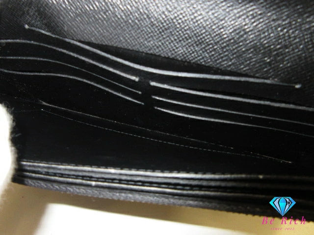 ルイ ヴィトン LOUIS VUITTON メンズ 長財布 タイガ ポルト フォイユ アコルディオン M30992 アルドワーズ ブラック 黒 レザー LV ロゴ 二つ折り財布 ロング ウォレット 【中古】【送料無料】 bs4012
