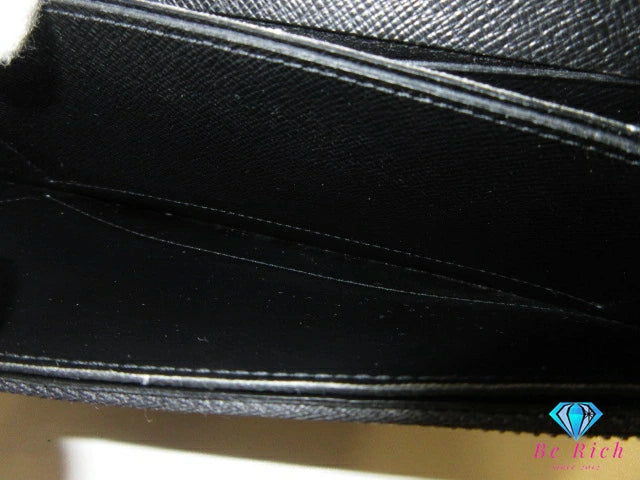 ルイ ヴィトン LOUIS VUITTON メンズ 長財布 タイガ ポルト フォイユ アコルディオン M30992 アルドワーズ ブラック 黒 レザー LV ロゴ 二つ折り財布 ロング ウォレット 【中古】【送料無料】 bs4012